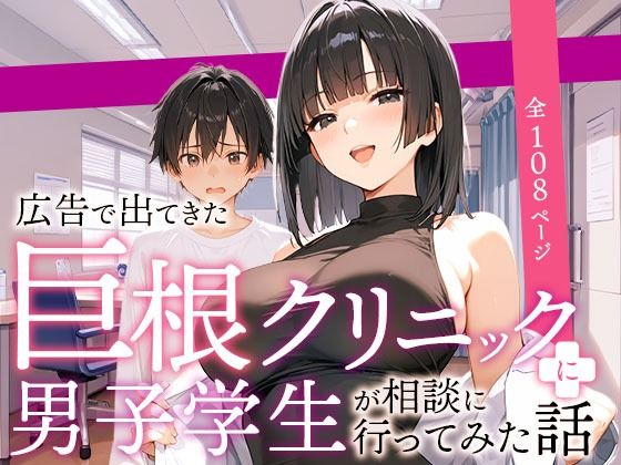 【完全無料】広告で出てきた巨根クリニックに男子学生が相談に行ってみた話｜d_589800