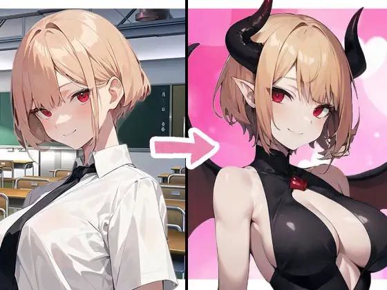 【完全無料】王子様系ハーフサキュバス先輩｜d_401848