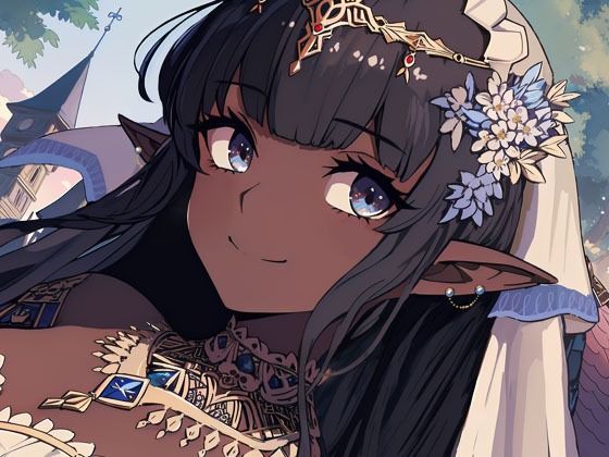 【完全無料】エルフの女王様の治療魔術｜d_423724