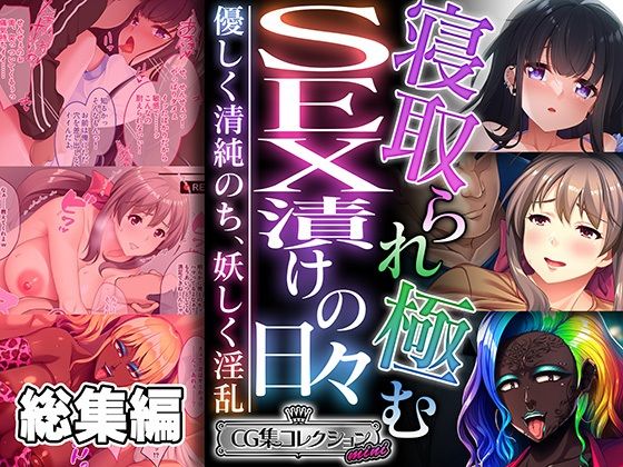 【完全無料】寝取られ極むSEX漬けの日々 〜優しく清純のち、妖しく淫乱〜【CG集コレクション ミニ】｜d_466256