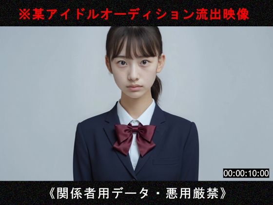 【完全無料】某アイドルオーディション流出映像【No.1008】｜d_669828