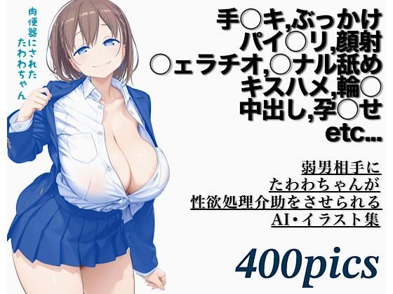 【完全無料】弱男相手にたわわちゃんが性欲処理介助をさせられるAI・イラスト集｜d_675824