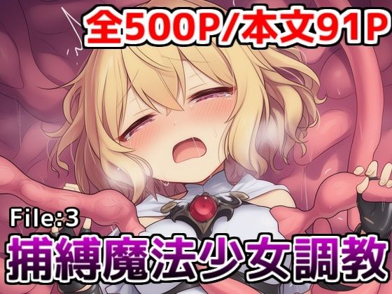 【完全無料】捕縛魔法少女調教File:3〜魔法少女がアクメ魔法と丸？み触手で悶絶イキ○問調教されちゃう話｜d_685243