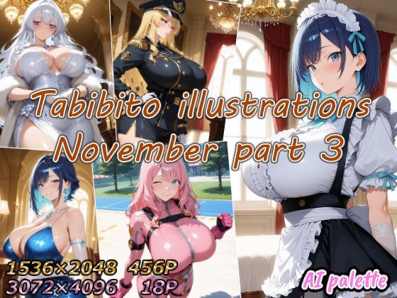 【完全無料】Tabibito illustrations November part3｜d_722566