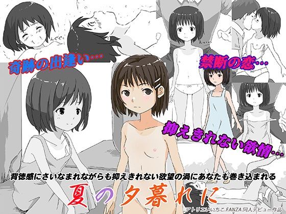 【完全無料】夏の夕暮れに｜d_729775