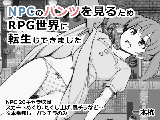 【完全無料】NPCのパンツを見るためRPG世界に転生してきました｜d_660387