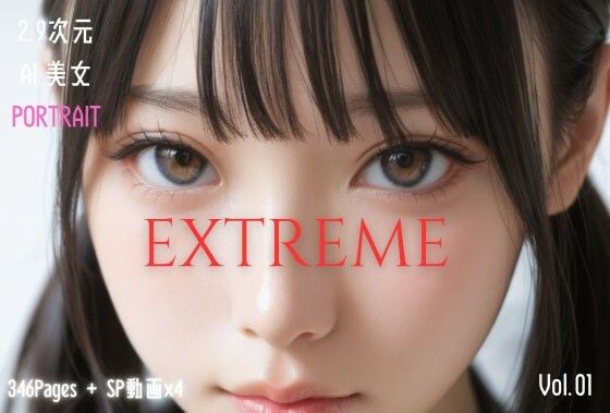 【完全無料】2.9次元AI美女 PORTRAIT EXTREME VOL.01 AI SEX ポーズ集｜d_702642