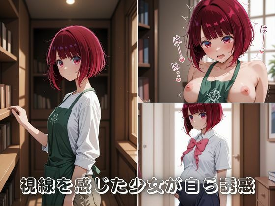 【完全無料】しーっ…全部見透かされてる（はーと） 有〇かなの図書館中出し孕ませ記録｜d_736428