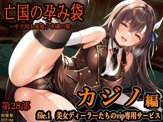 【完全無料】亡国の孕み袋 〜中立国を巣喰う帝國の闇〜 第28部 カジノ編 file.1 美女ディーラーたちのvip専用サービス｜d_745824