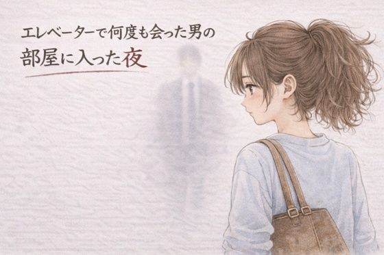 【完全無料】エレベーターで何度も会った男の部屋に入った夜 ―そのままの夜―｜d_752902