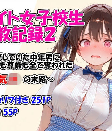 【完全無料】バイト女子校生調教記録2〜嫌悪していた中年男に身体も尊厳も全て奪われた生意気JKの末路〜｜d_761166