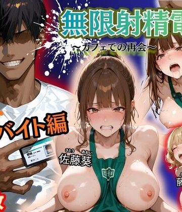 【完全無料】無限射精電車 アルバイト編 〜カフェでの再会〜Vol.2｜d_766388