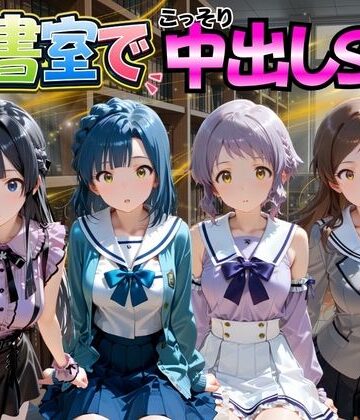【完全無料】図書室でこっそり中出しSEX ア○ドルマスターミリオンライブ編｜d_776992