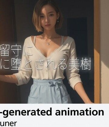 【完全無料】【4分】夫の留守に隣人に堕とされる美樹 ―― 家事着から徐々に剥がされ、中出しされイカされる不倫の午後｜d_780891