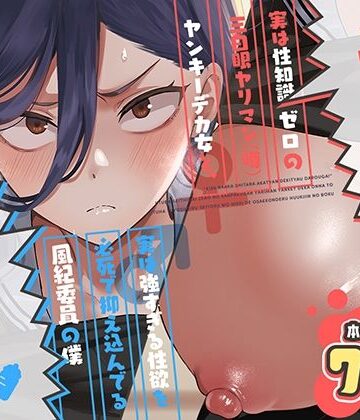 【完全無料】キスなんかしたら赤ちゃんデキちゃうだろうが！ 〜実は性知識ゼロの三白眼ヤリマン（噂）ヤンキーデカ女と、実は強すぎる性欲を必死で抑え込んでる風紀委員の僕〜｜d_788725