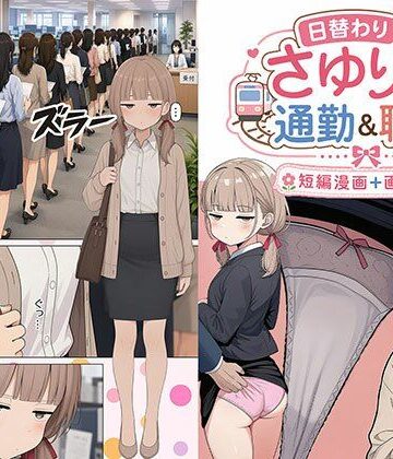 【完全無料】日替わりさゆりさんの通勤＆職場 短編漫画＋画像集｜d_785760