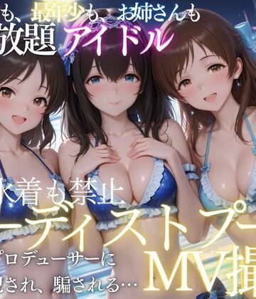 【完全無料】ヌーディストプールでアイドルがプロデューサーに犯●れる｜d_809544