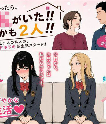 【完全無料】家に帰ったらJKがいた！！しかも二人！！｜d_814431