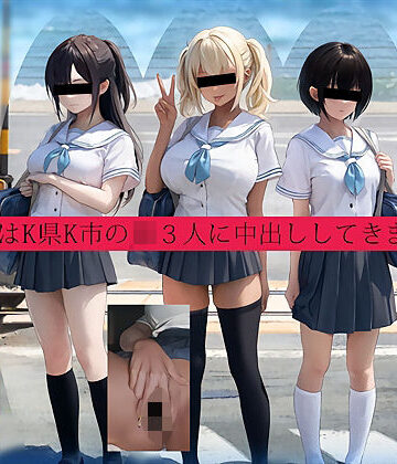 【完全無料】今回はK県K市のJK3人に中出ししてきました。｜d_814972