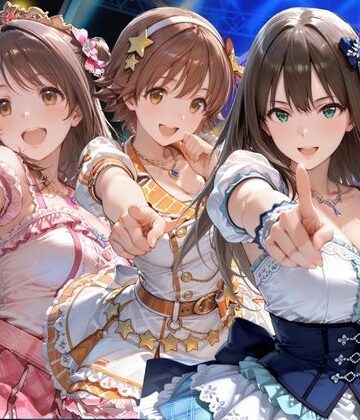 【完全無料】昼はアイドル夜は生オナホ生活渋●凛＆島●卯月＆本●未央｜d_820351