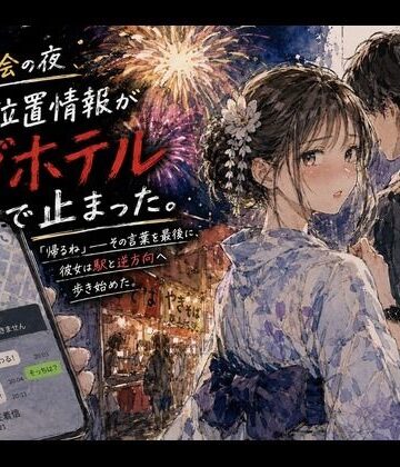 【完全無料】花火大会の夜、彼女の位置情報がラブホテルで止まった。｜d_823996