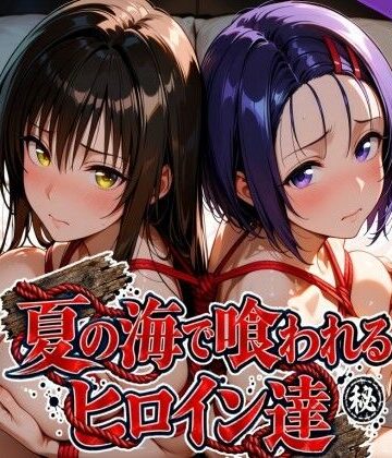 【完全無料】夏の海で喰われるヒロイン達 T●LOVEる編｜d_825296