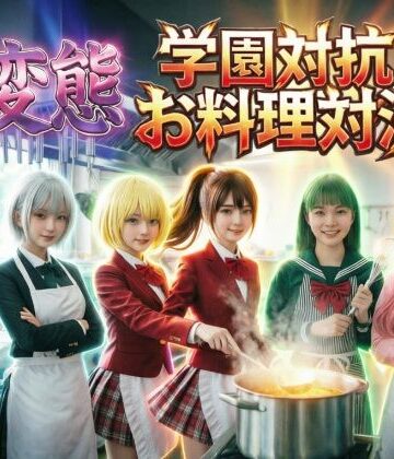 【完全無料】裸にエプロン 学園対抗変態お料理対決｜d_795731