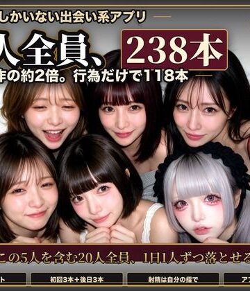 【完全無料】【実写系Hゲーム】ヤリマンしかいない出会い系アプリ2 〜スワイプして即ホテル〜｜d_825989