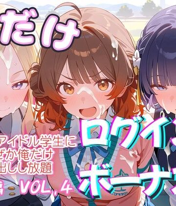 【完全無料】俺だけログインボーナス！ vol.4 近所のアイドル学生になぜか俺だけ中出しし放題｜d_833500