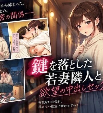 【完全無料】鍵を落とした若妻隣人と欲望の中出しセックス崩し｜d_834460
